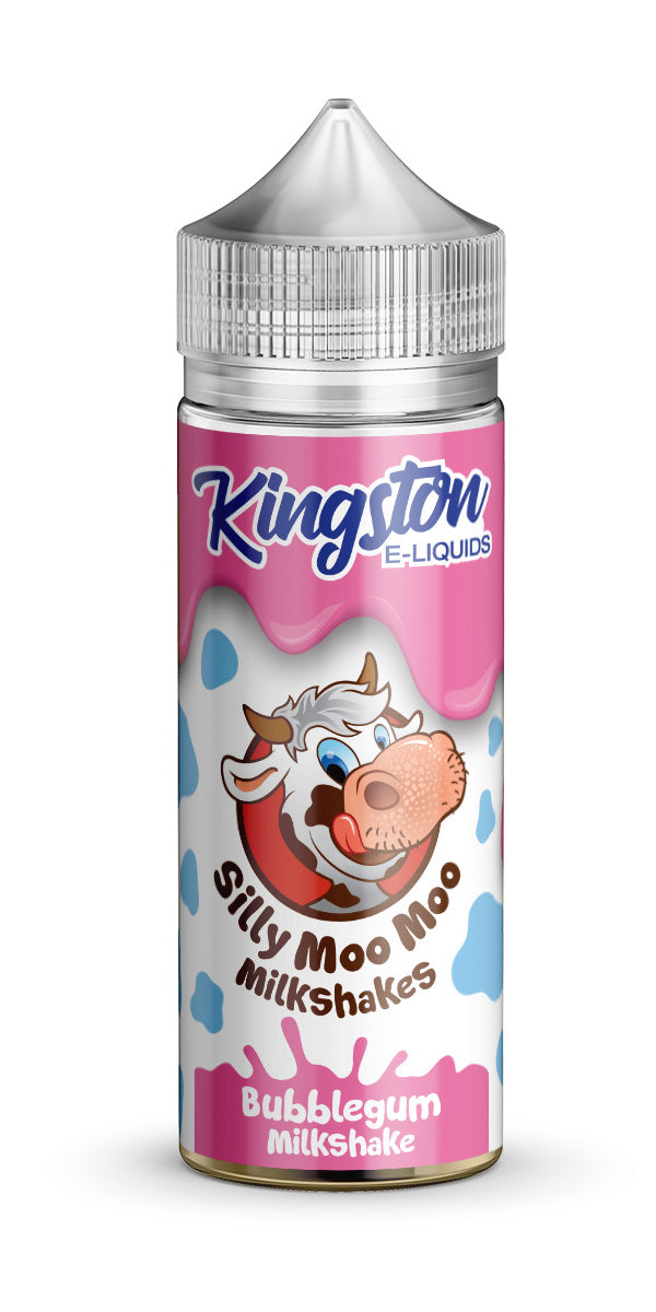 Kingston Silly Moo MOO Milkshakes Range 100ml Shrotfill E-liquid