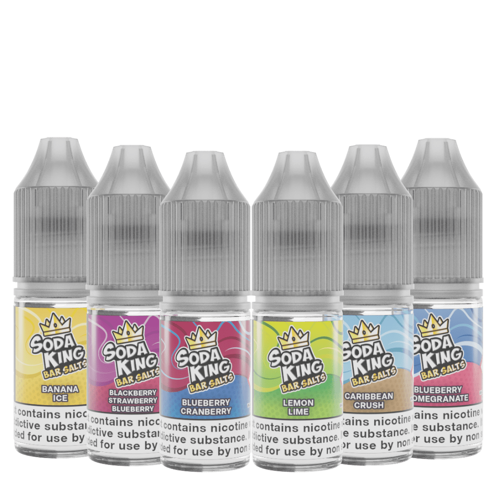Soda King Bar Salts 10ml Nic Salt Eliquid