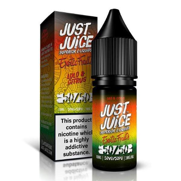 Just Juice Exotic Fruits 50/50 Lulo & Citrus Eliquid 10ml