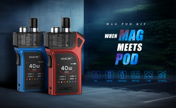 [2020 Newest] SMOK MAG Pod 40W Starter Kit Review