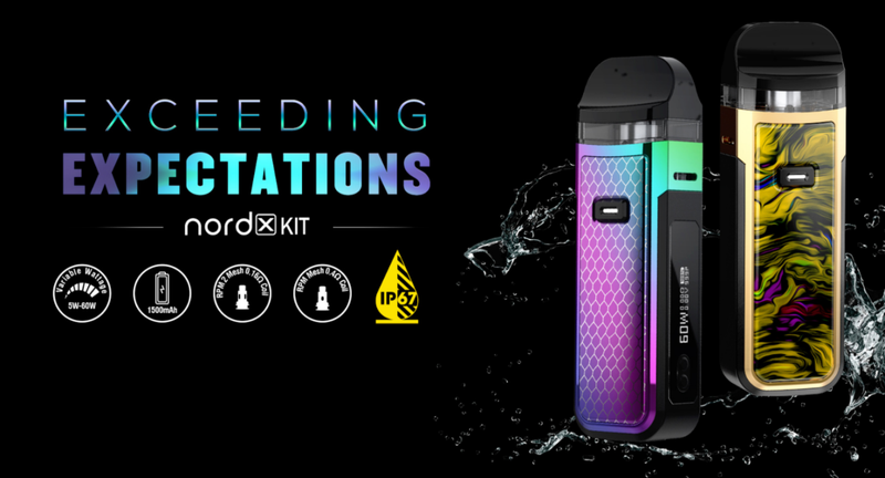 Smok Nord X Kit Review - A Tri-Proof Pod System