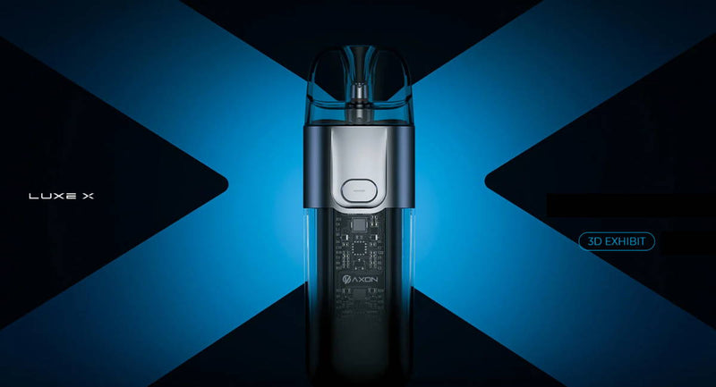 Vaporesso LUXE X Pod Vape Kit Review - visually and functionally a combination of futuristic and mechanical