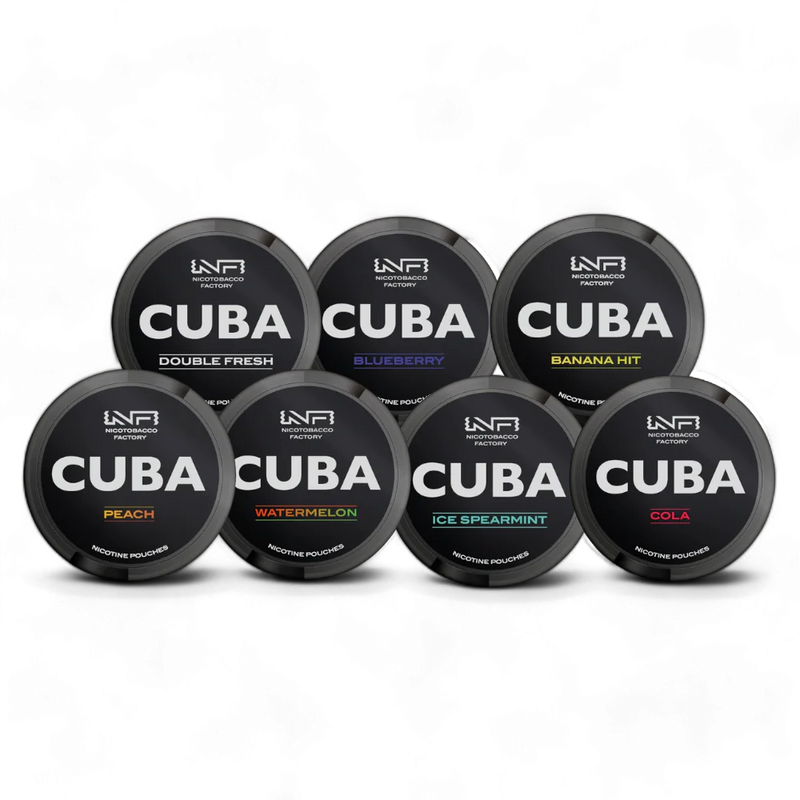 CUBA Black Nicotine Pouches
