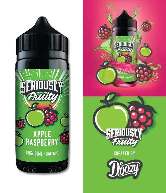 Seriously Fruity E-liquid Shortfill 100ml by Doozy Vape