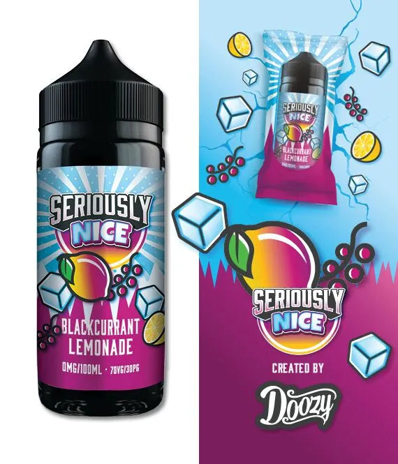 Seriously NICE E-liquid Shortfill 100ml by Doozy Vape