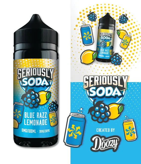 Seriously Soda E-liquid Shortfill 100ml by Doozy Vape