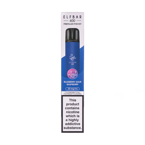 Elf Bar 600 Pod Kit – Rechargeable Prefilled Vape Kit (600 Puffs) | Post June 1st Compliant