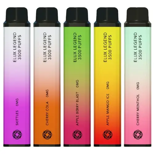 Elux Legend 3500 Puffs Disposable Vape 0mg(Nicotine Free)