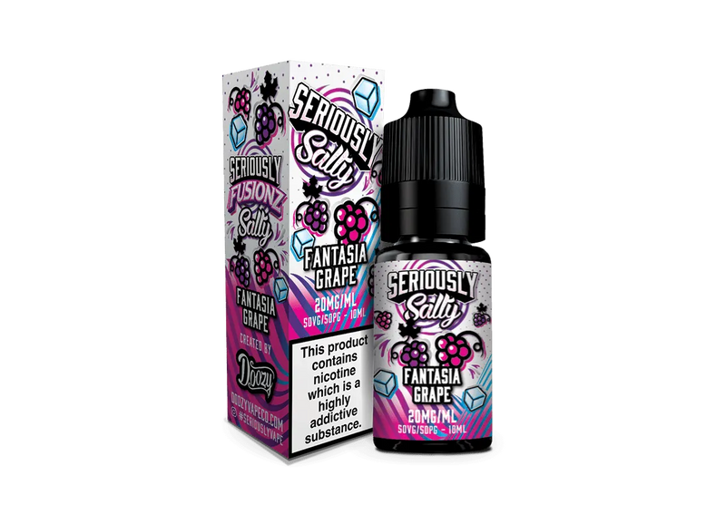 Seriously Fusionz Salty Nic Salt E-liquid 10ml