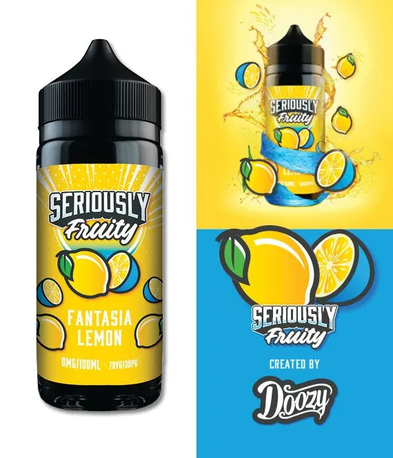 Seriously Fruity E-liquid Shortfill 100ml by Doozy Vape