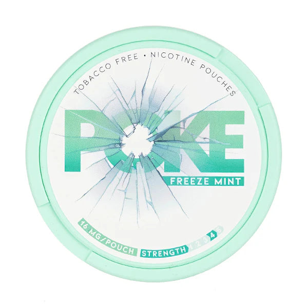 Freeze Mint Nicotine Pouches by Poke- 20 Pouches