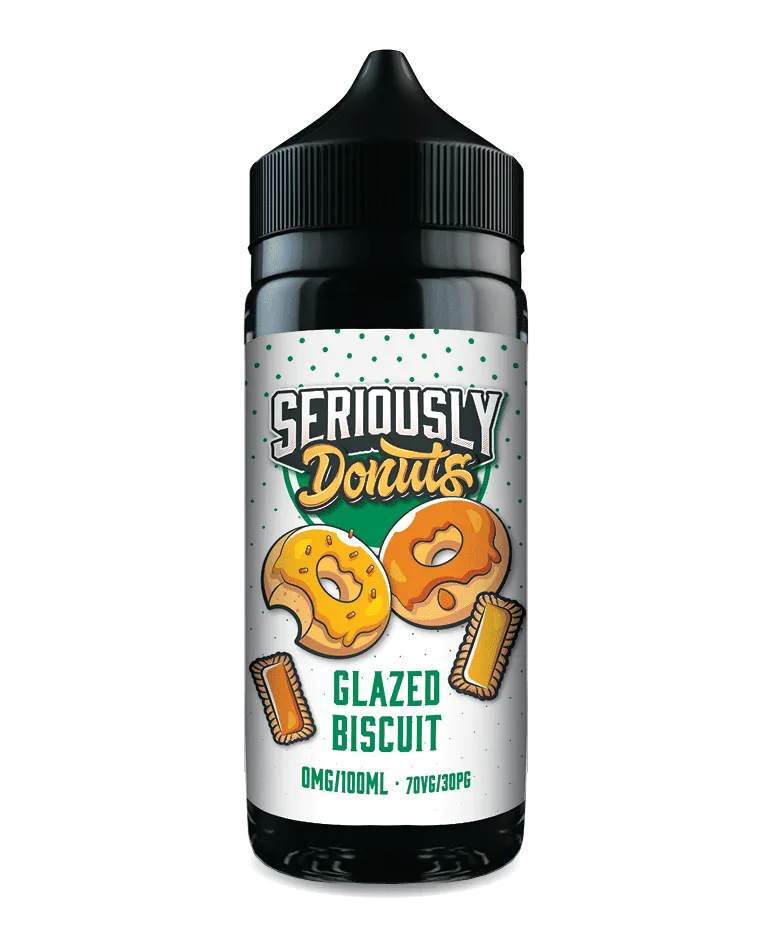 Seriously Donut E-liquid Shortfill 100ml by Doozy Vape