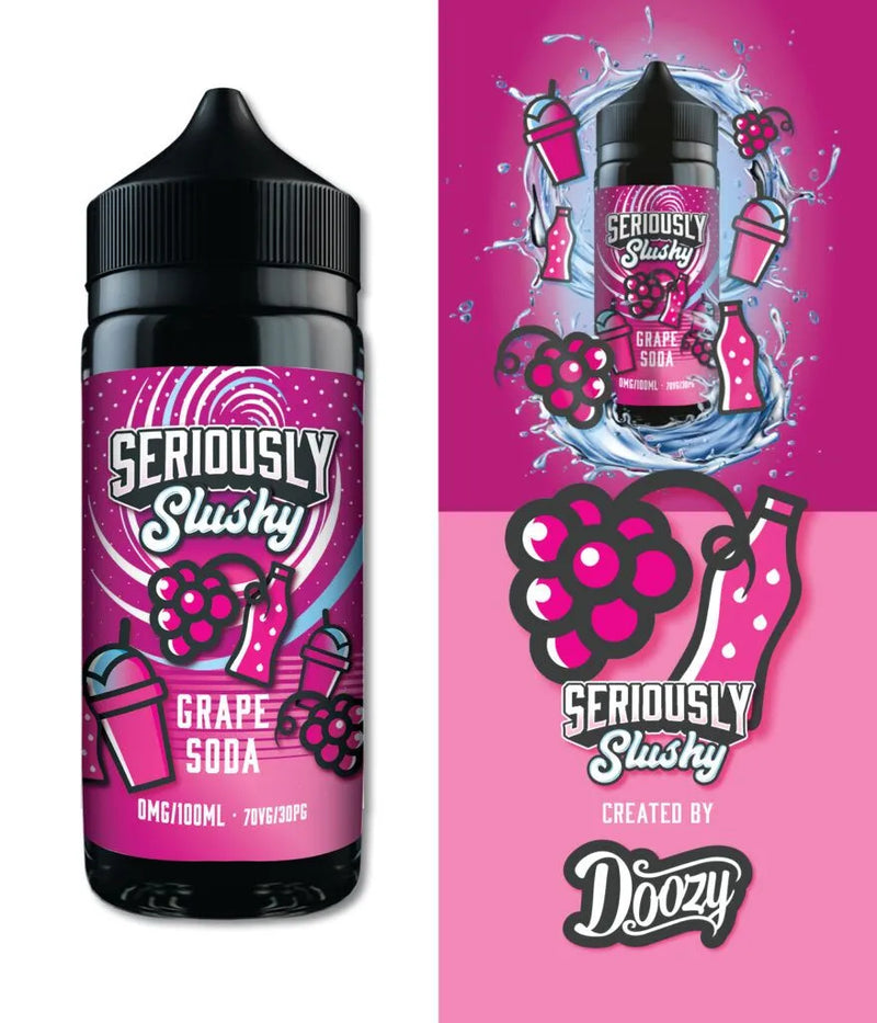 Seriously Slushy E-liquid Shortifll 100ml by Doozy Vape