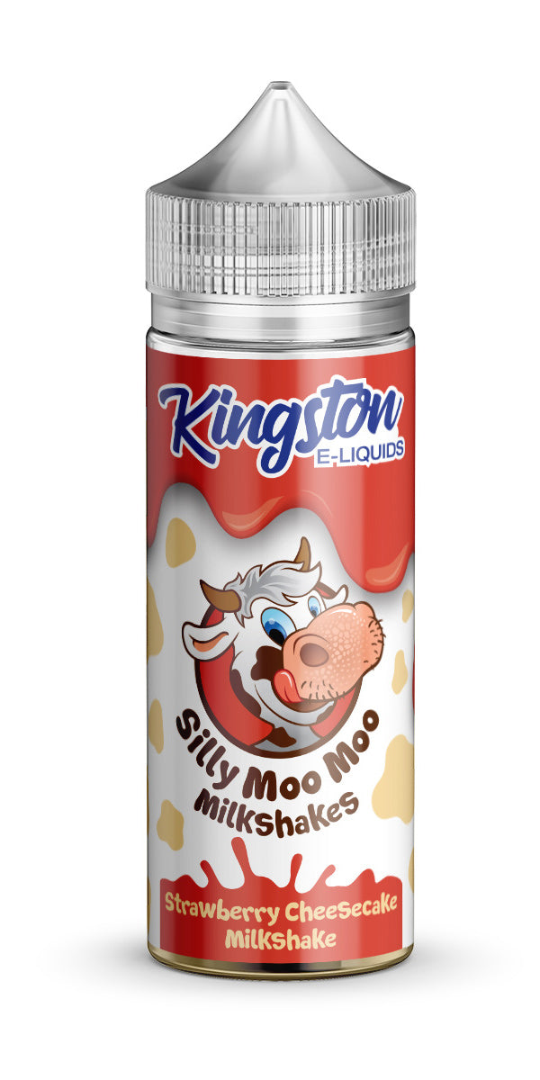 Kingston Silly Moo MOO Milkshakes Range 100ml Shrotfill E-liquid