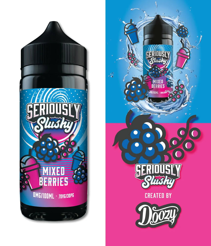 Seriously Slushy E-liquid Shortifll 100ml by Doozy Vape