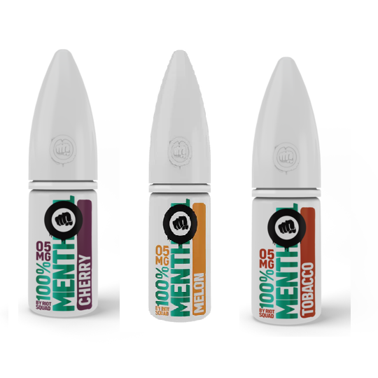 Riot Squad 100% Menthol Nic Salt 10ml