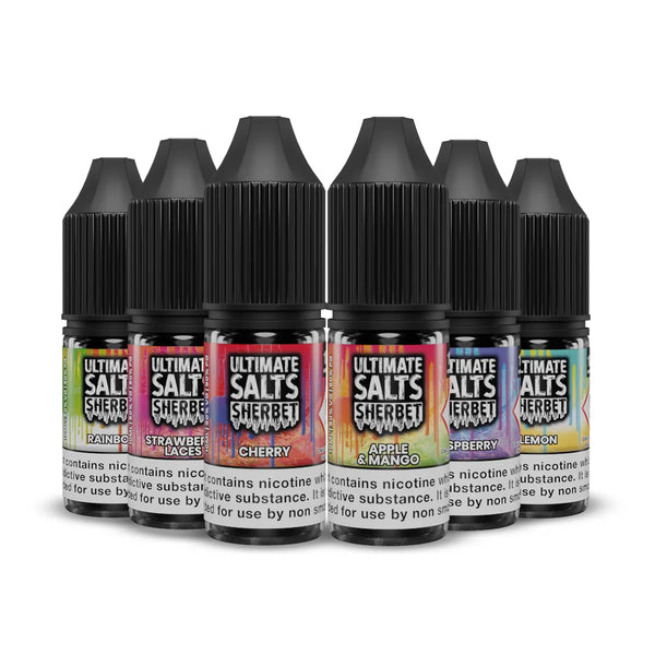 Ultimate Salt Sherrbet Range 10ml Nic Salt E-liquid