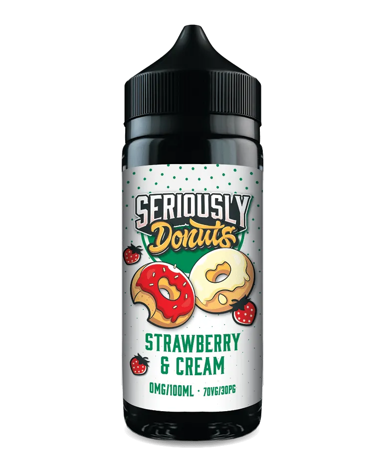 Seriously Donut E-liquid Shortfill 100ml by Doozy Vape