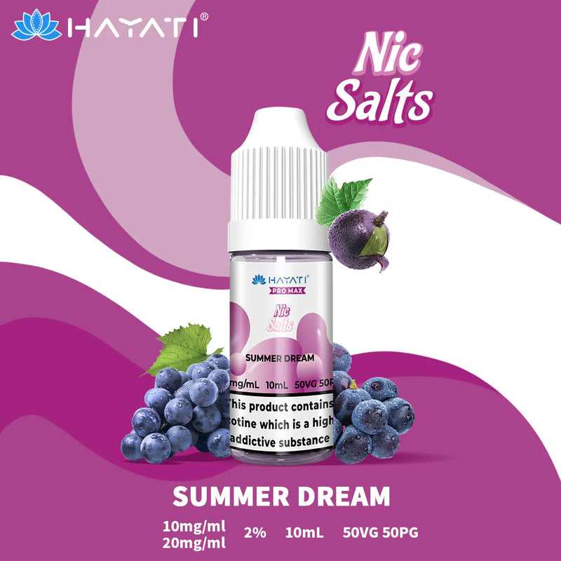 HAYATI Pro Max 10ml Nic Salt E-liquid