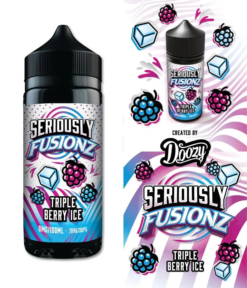 Seriously Fusionz Series E-liquid Shortfill 100ml