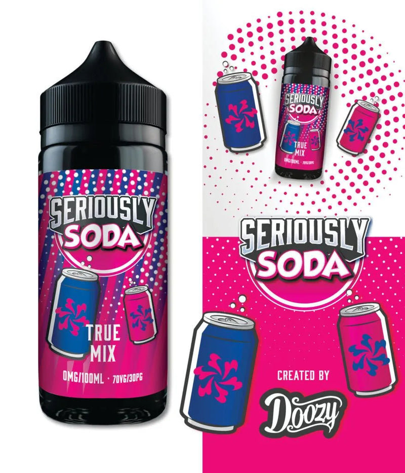 Seriously Soda E-liquid Shortfill 100ml by Doozy Vape