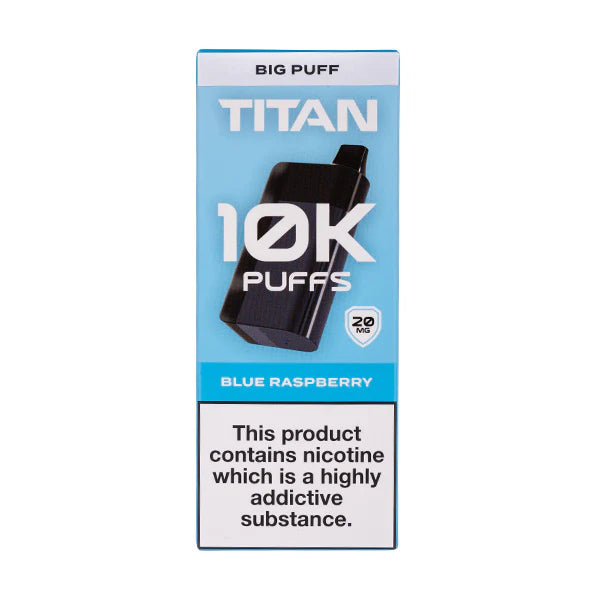 Titan 10k Rechargeable Disposable Box of 5 (5 pcs in one box)