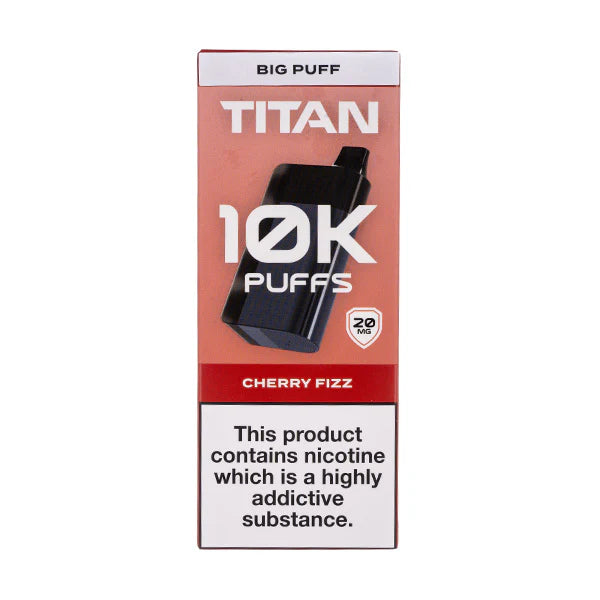Titan 10k Rechargeable Disposable Box of 5 (5 pcs in one box)