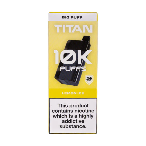 Titan 10k Rechargeable Disposable Box of 5 (5 pcs in one box)