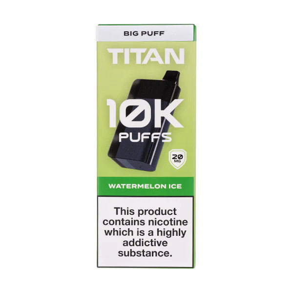 Titan 10k Rechargeable Disposable Box of 5 (5 pcs in one box)