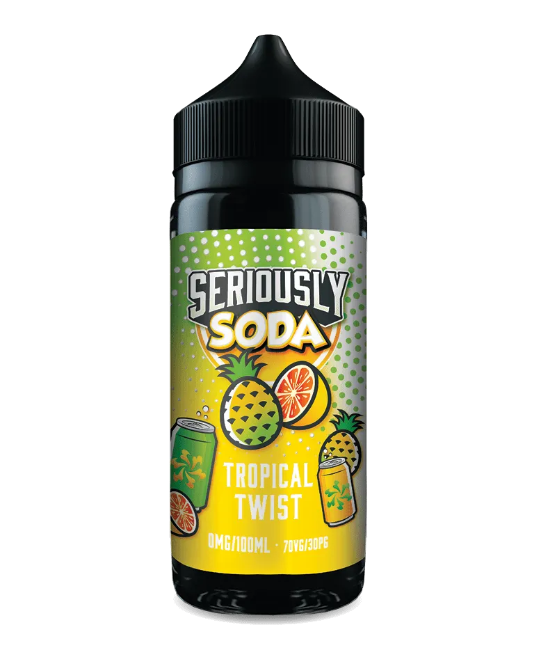 Seriously Soda E-liquid Shortfill 100ml by Doozy Vape