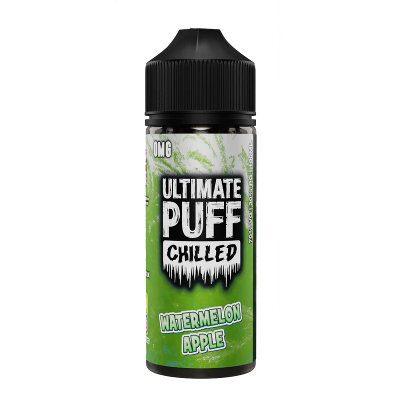 Ultimate Puff Chilled Range 100ml Shortfill E-liquid