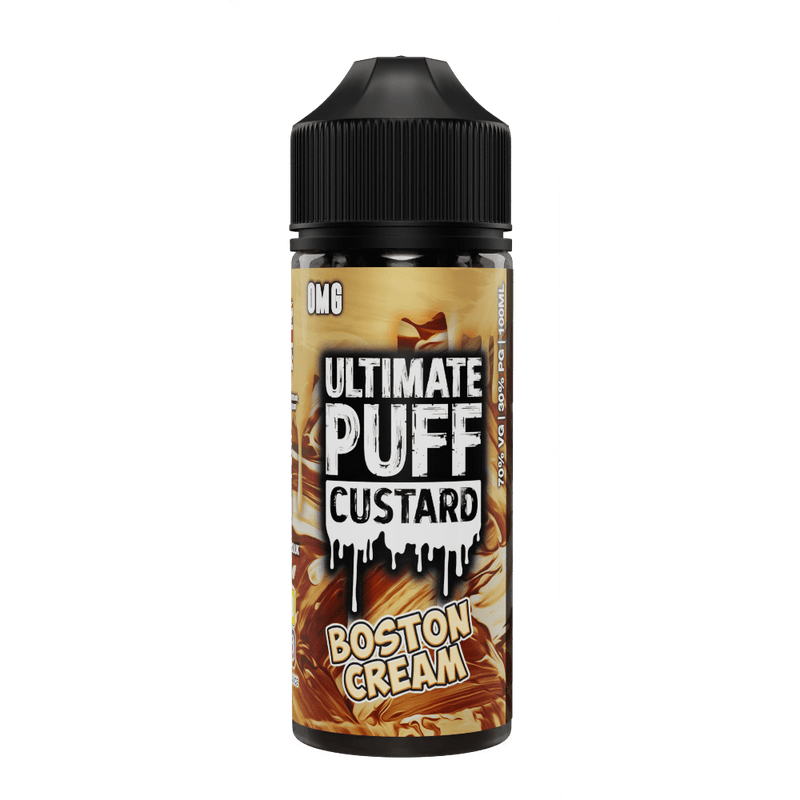 Ultimate Puff Custard Range 100ml Shortfill E-liquid