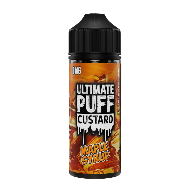 Ultimate Puff Custard Range 100ml Shortfill E-liquid