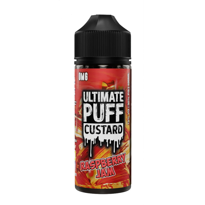 Ultimate Puff Custard Range 100ml Shortfill E-liquid