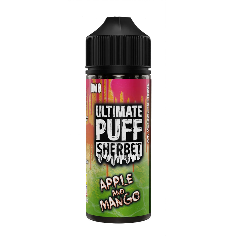 Ultimate Puffs Sherbet Range 100ml Shortfill E-liquid