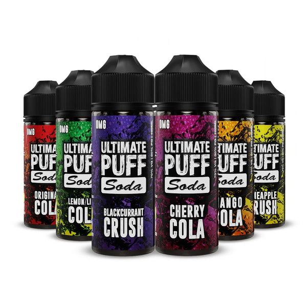 Ultimate Puff Soda Range 100ml Shortfill E-liquid