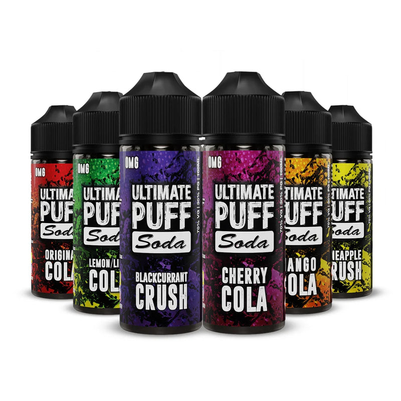 Ultimate Puff Soda Range 100ml Shortfill E-liquid