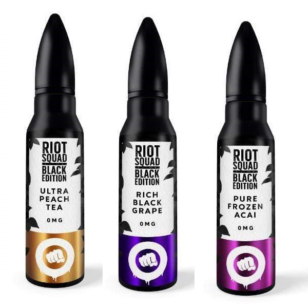 Riot Squad Black Edition Shortfill 50ml