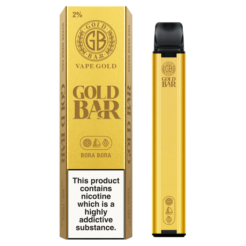 Gold Bar 600 Disposable Vape