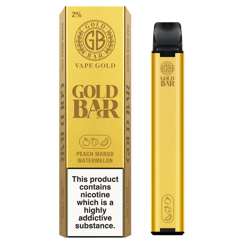 Gold Bar 600 Disposable Vape