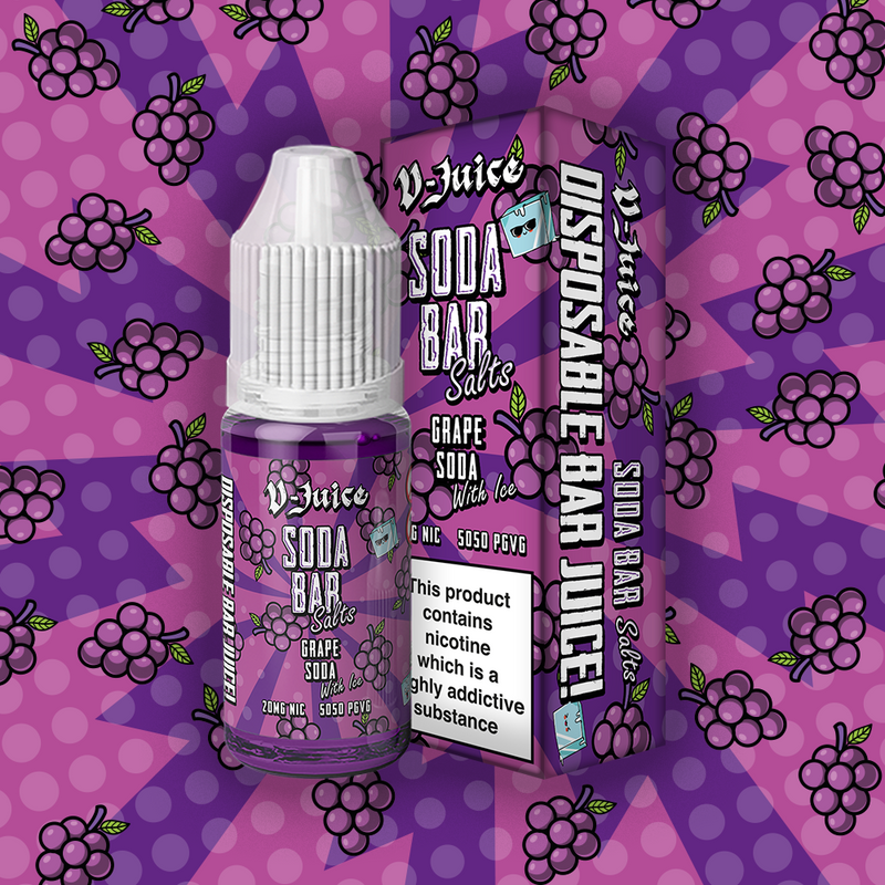 V-Juice Soda Bar Salts 10ml E-liquid