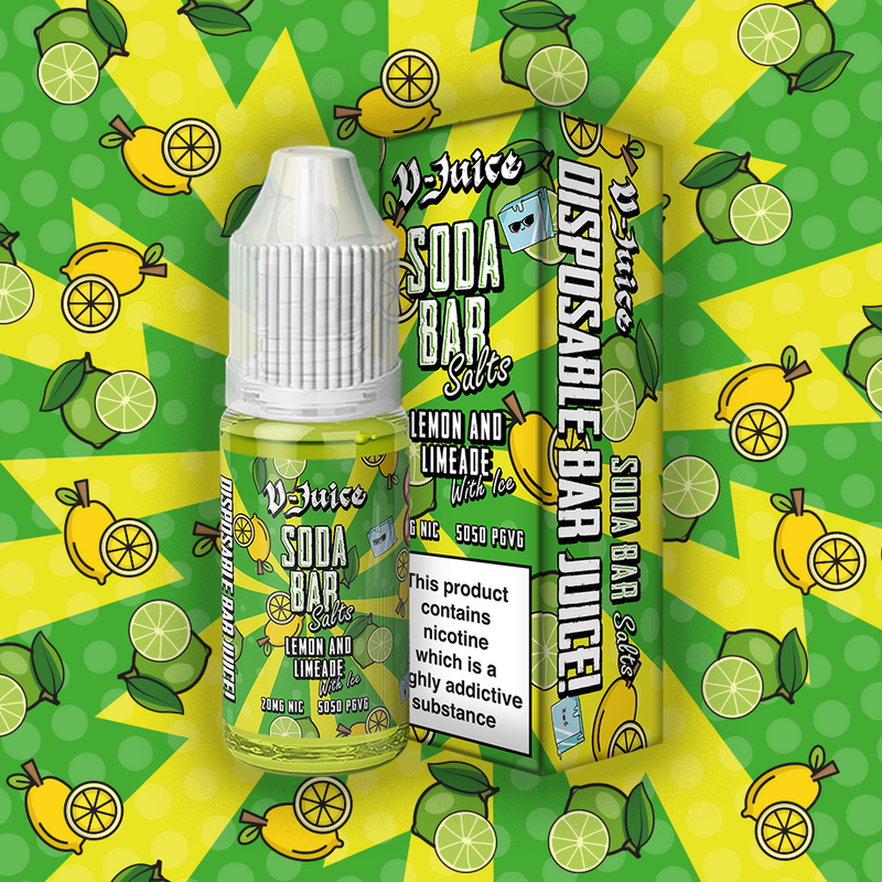 V-Juice Soda Bar Salts 10ml E-liquid