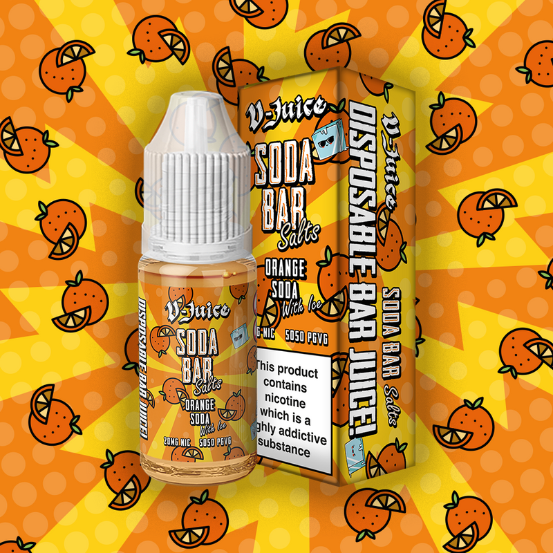 V-Juice Soda Bar Salts 10ml E-liquid