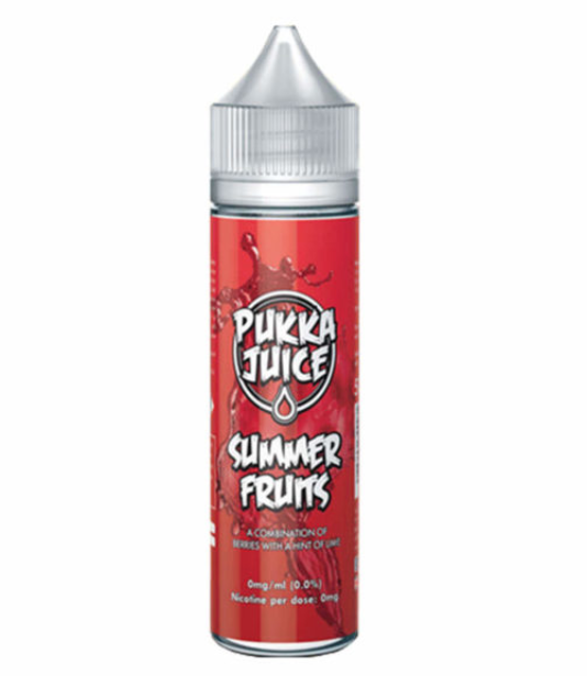Pukka Juice Summer Fruits Shortfill 50ml