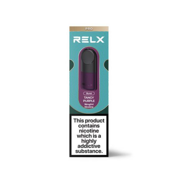 RELX Essential Tangy Purple Pre-filled Flavored Pods 2PCS