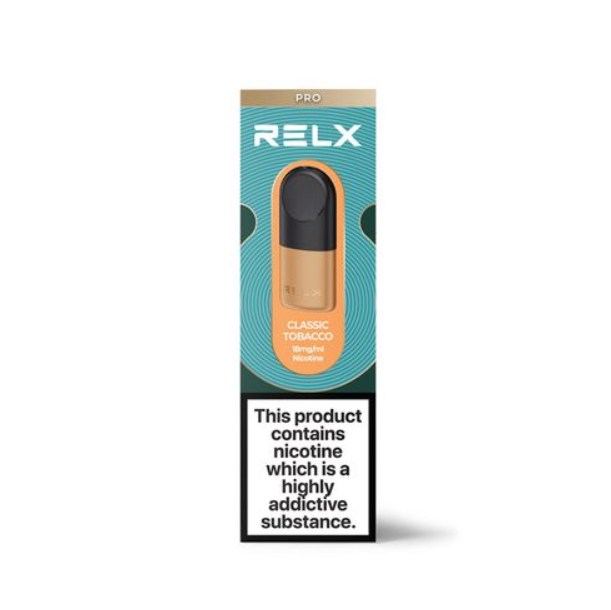 RELX Essential Classic Tobacco Pre-filled Flavored Pods 2PCS