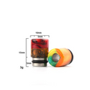 Sailing SS Epoxy Resin 510 Drip Tip Short Edition SL104-Random Colours