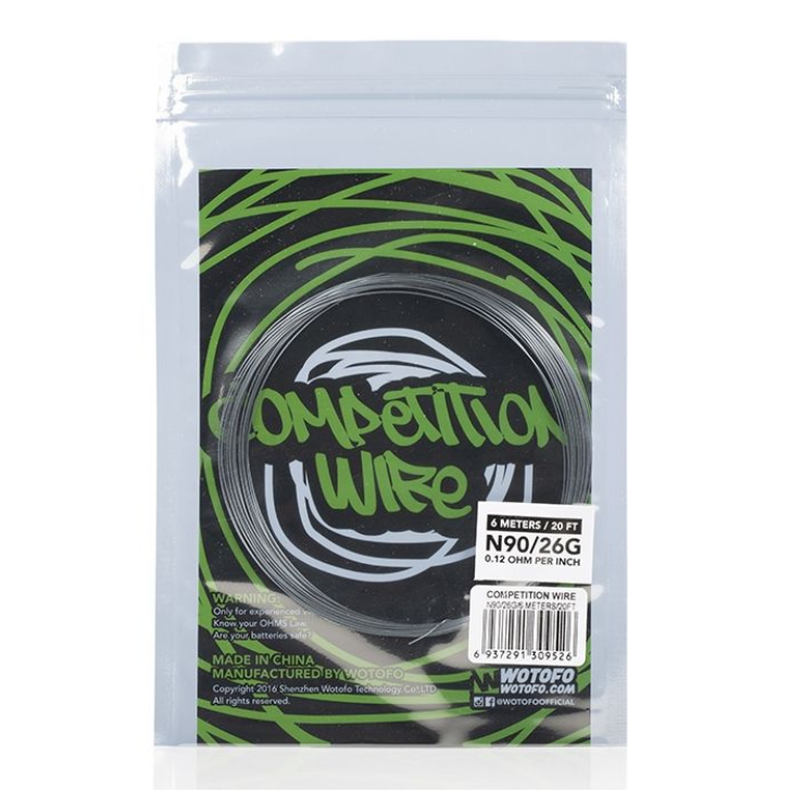 Wotofo Ni90 Competition Wire 23G/26G 20ft Pack