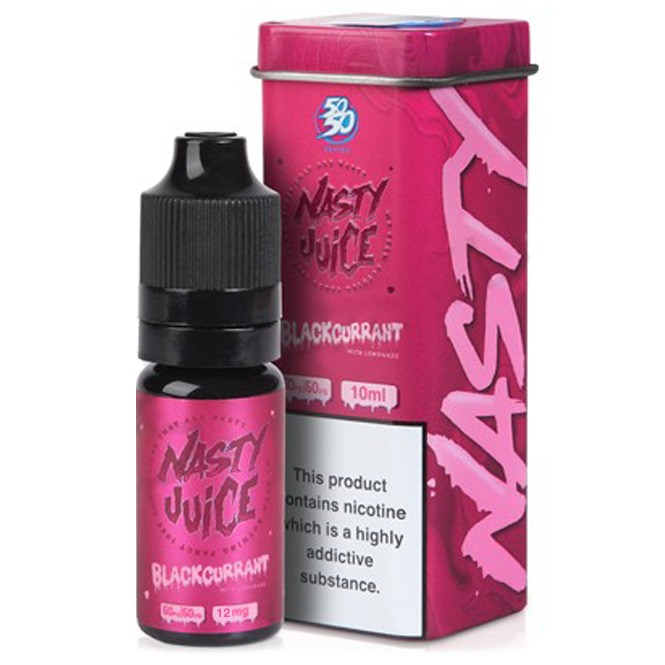 Nasty Juice Blackcurrant Lemonade E-liquid 10ml - NewVaping