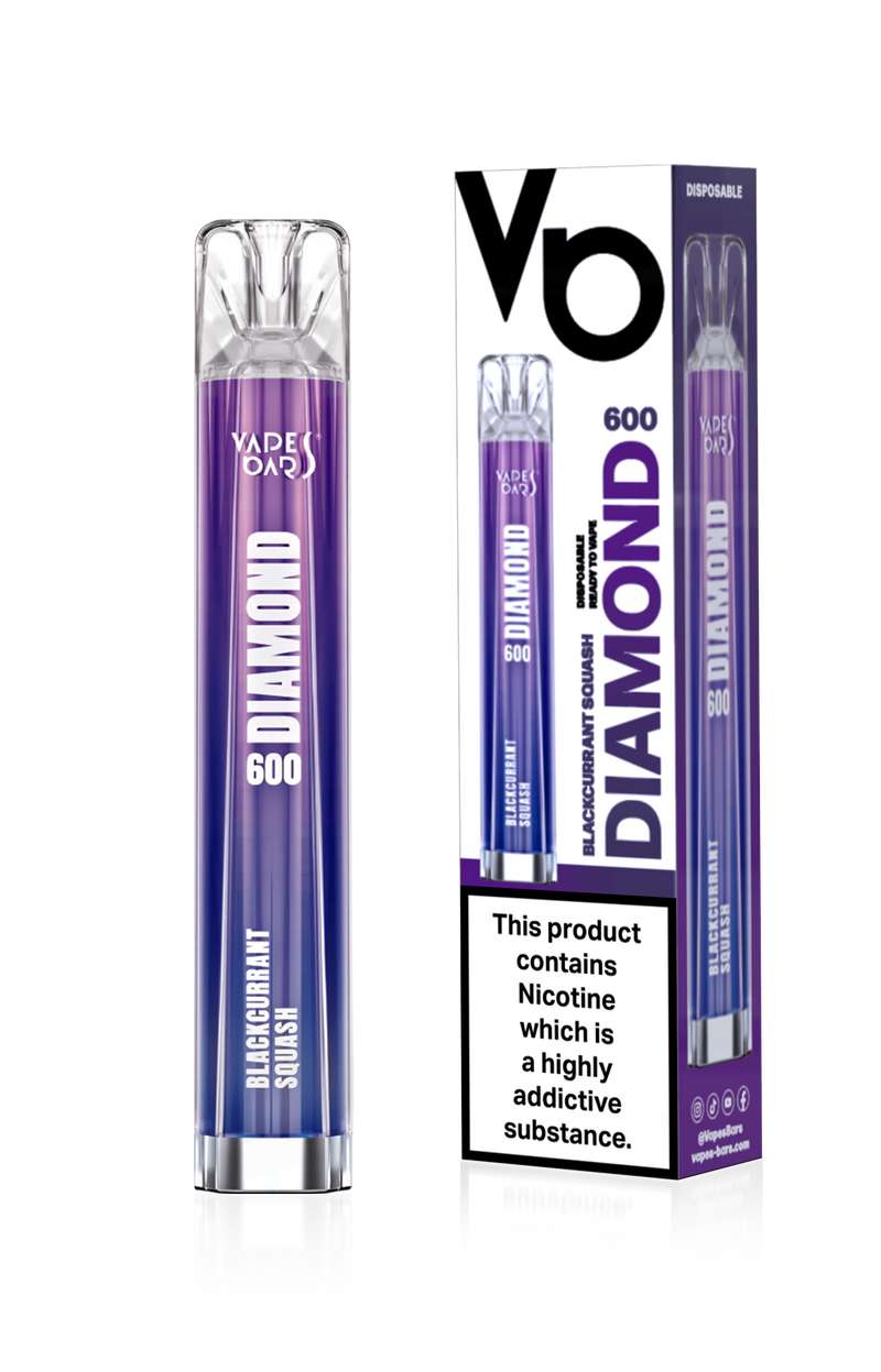 Vapes Bars Diamond 600 Disposable Vape